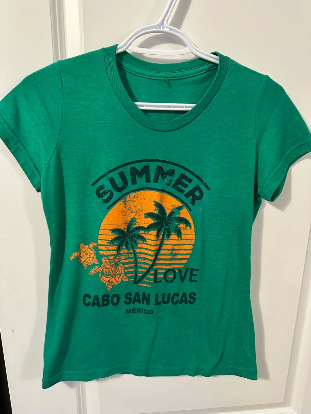 Green Cabo San Lucas Graphic Tee - Summer Love